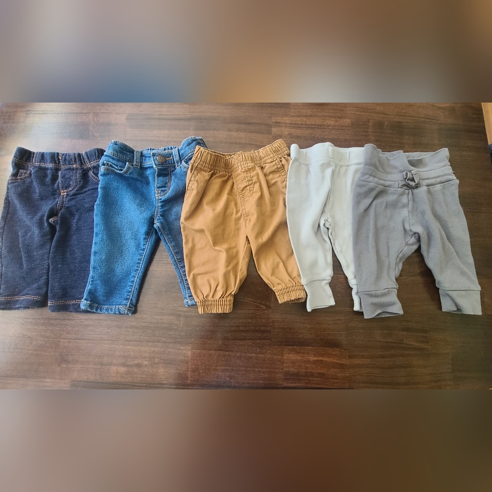 5 pairs of pants